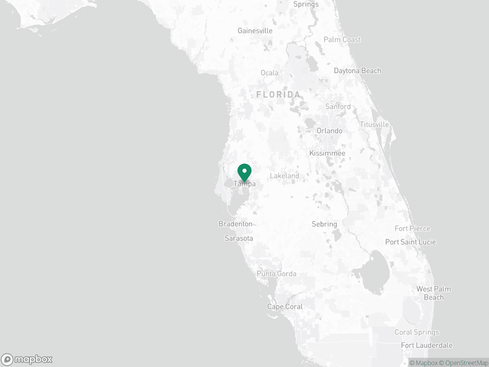 Practice Location Map