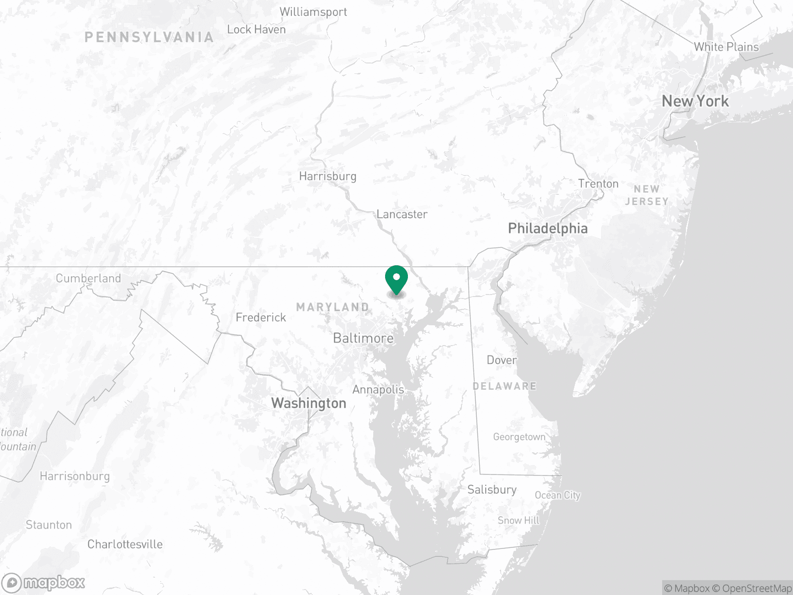 Practice Location Map