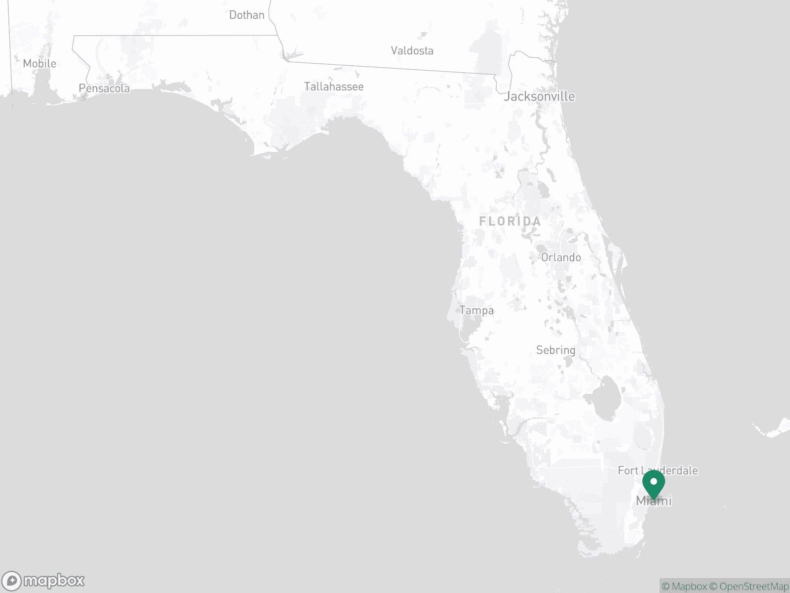 Practice Location Map