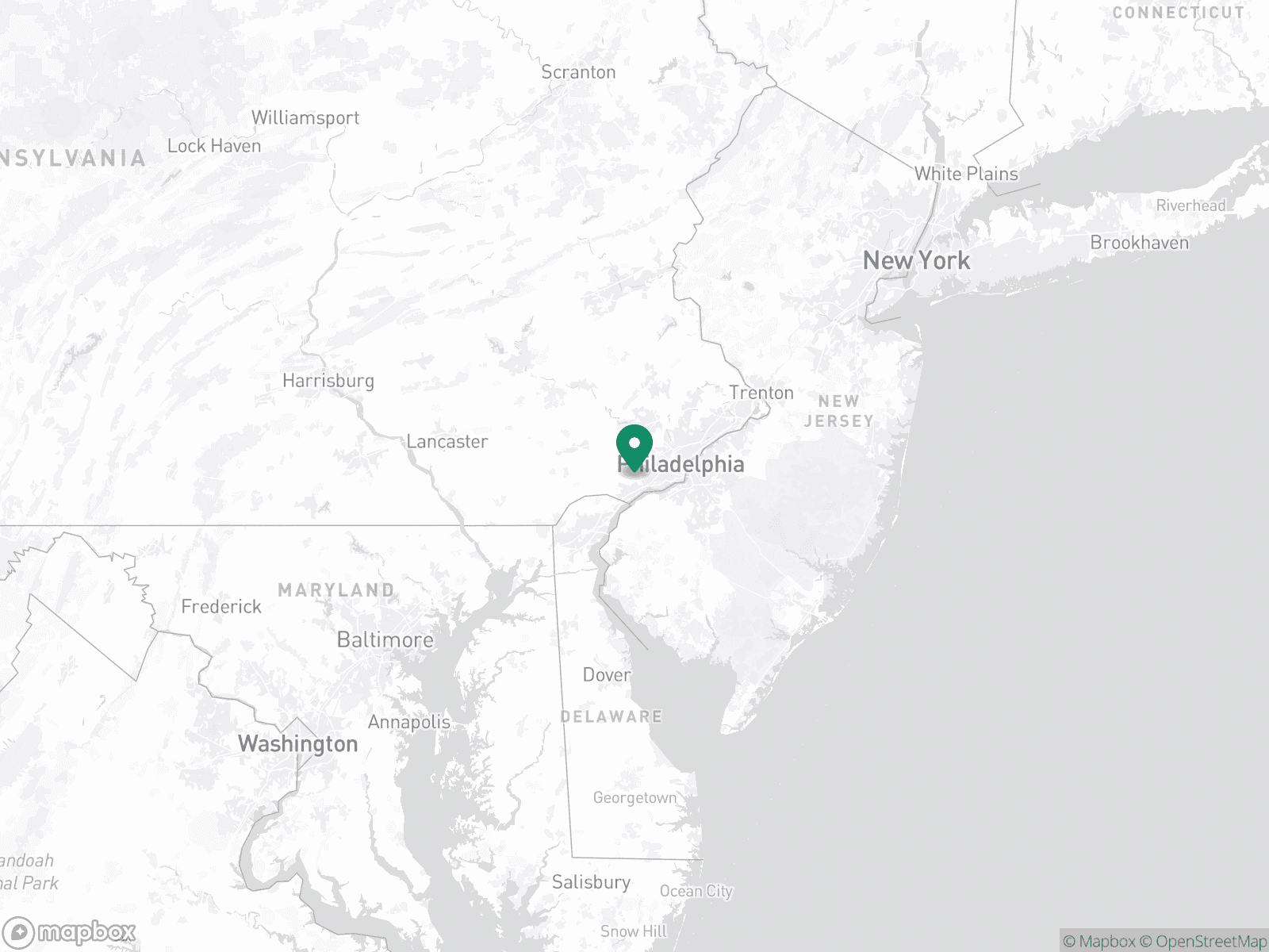 Practice Location Map