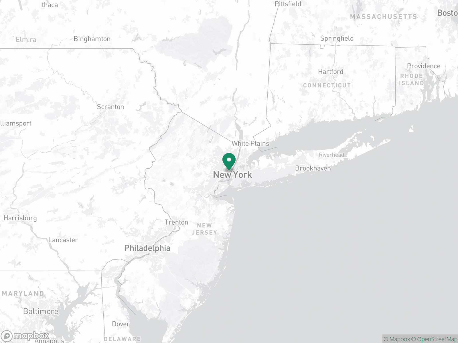 Practice Location Map