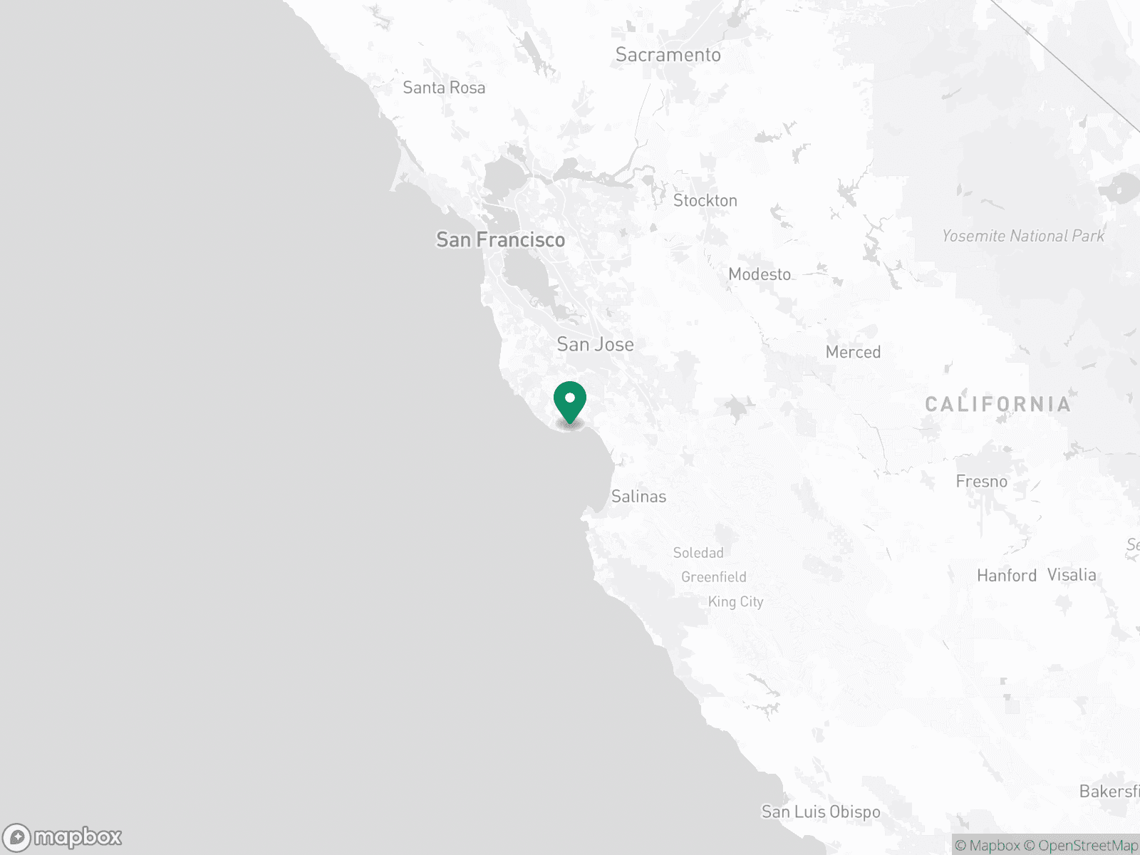 Practice Location Map