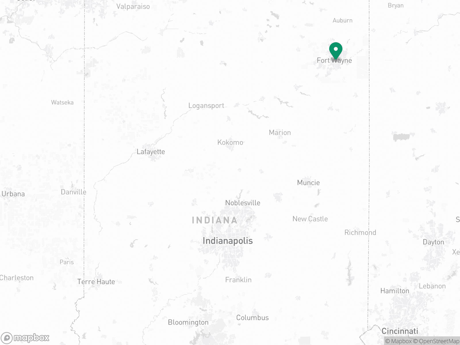 Practice Location Map