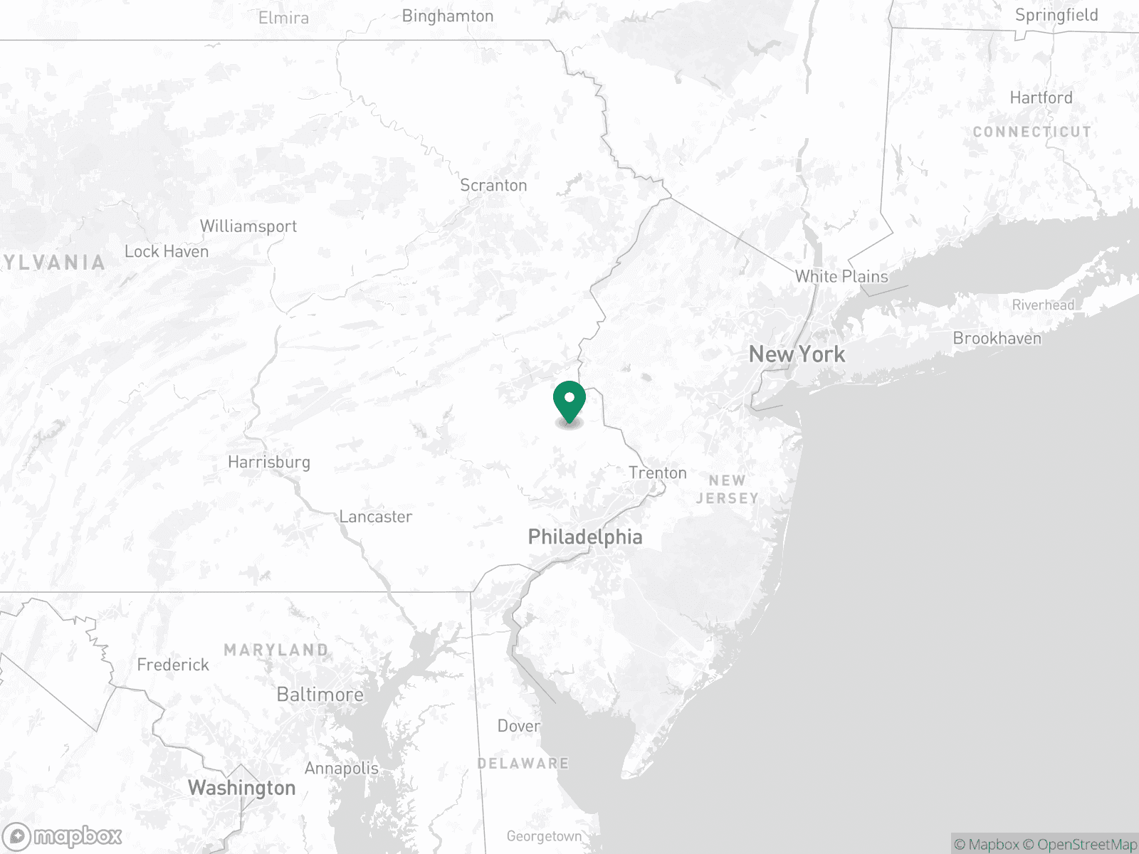 Practice Location Map