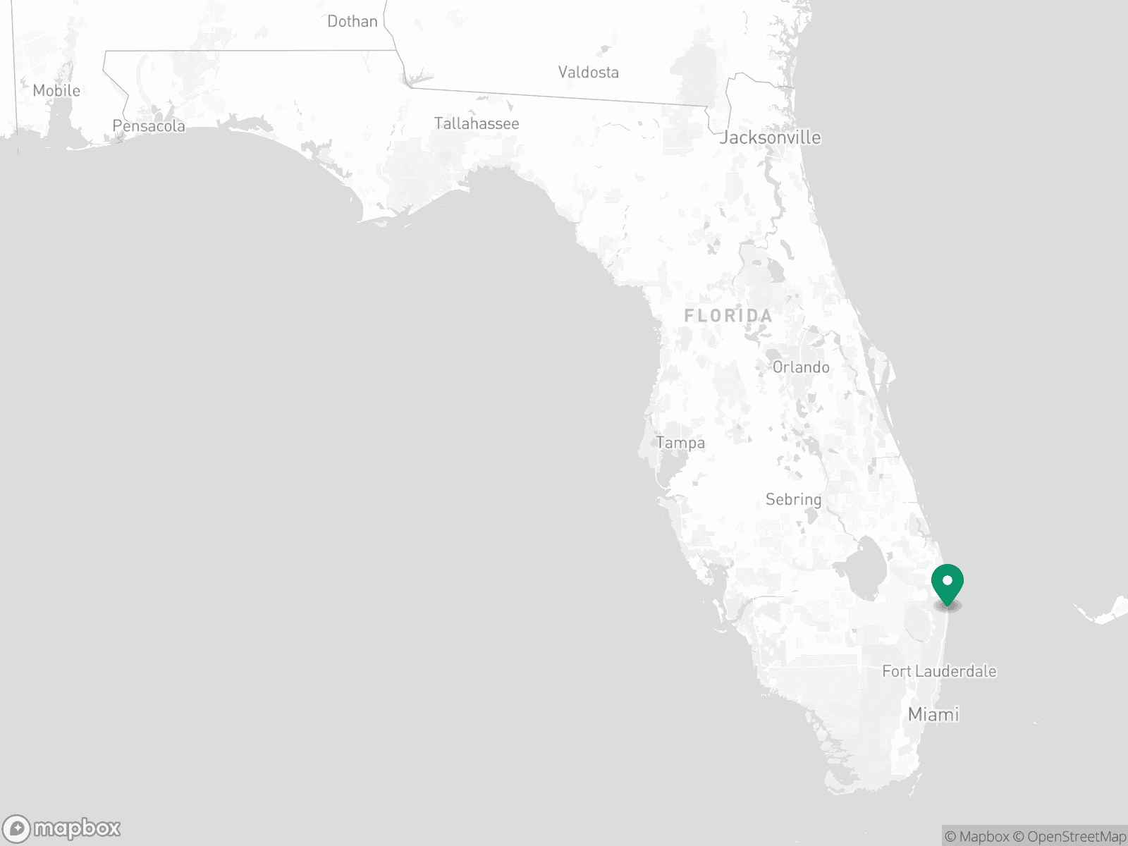 Practice Location Map