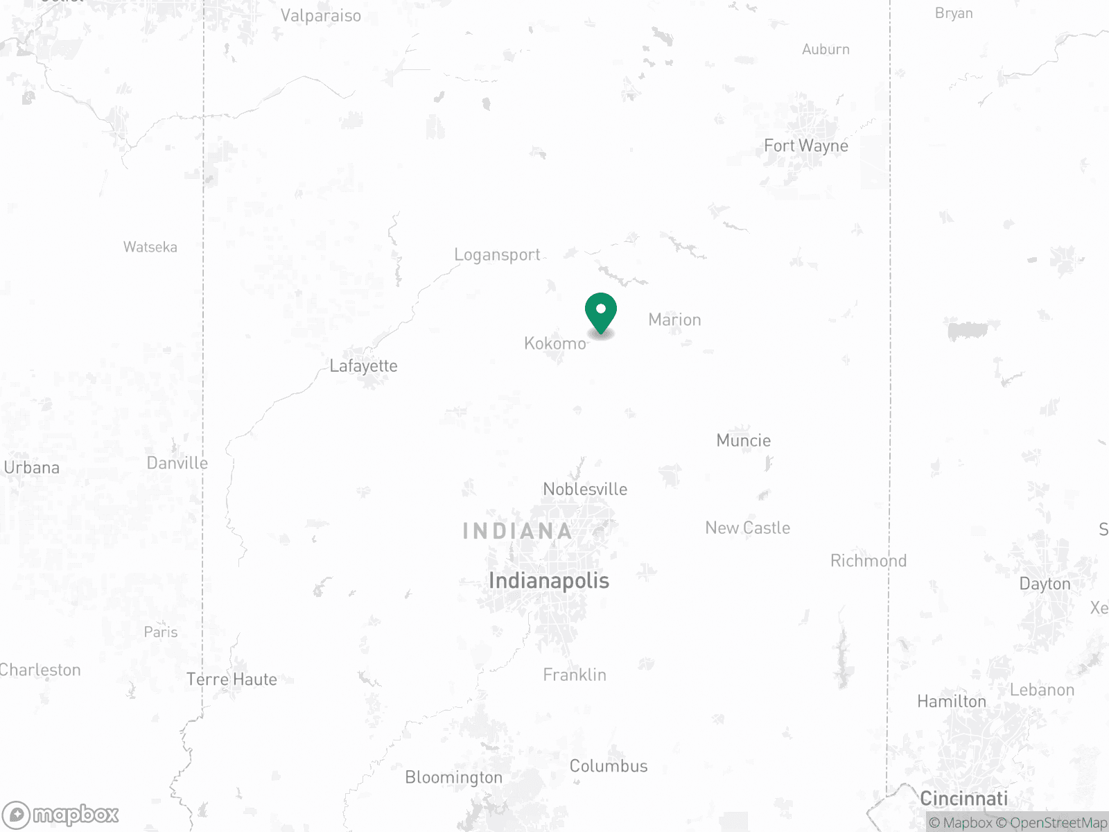 Practice Location Map