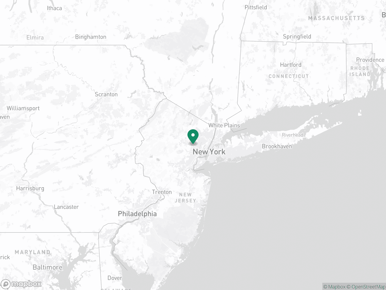 Practice Location Map