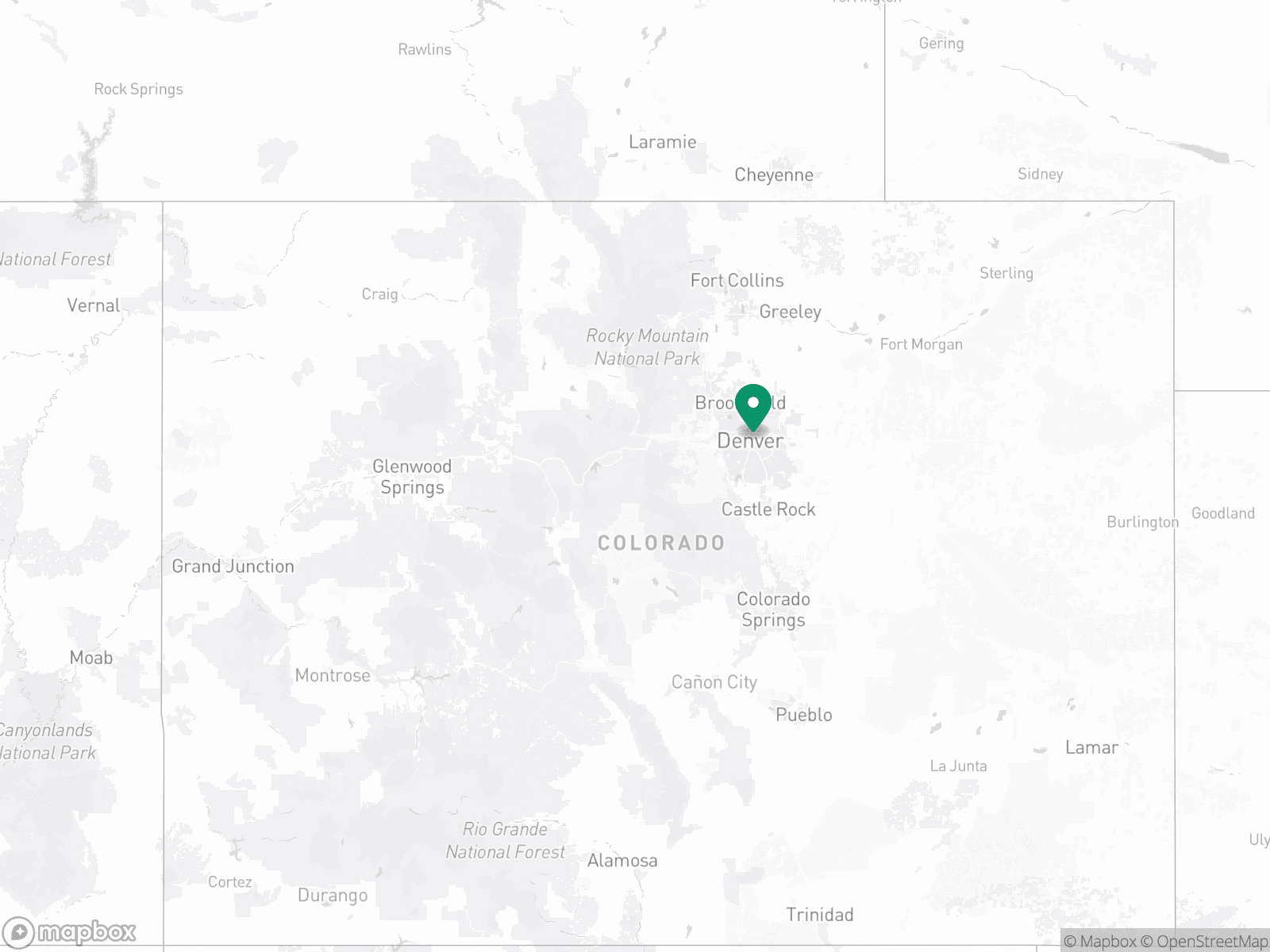Practice Location Map