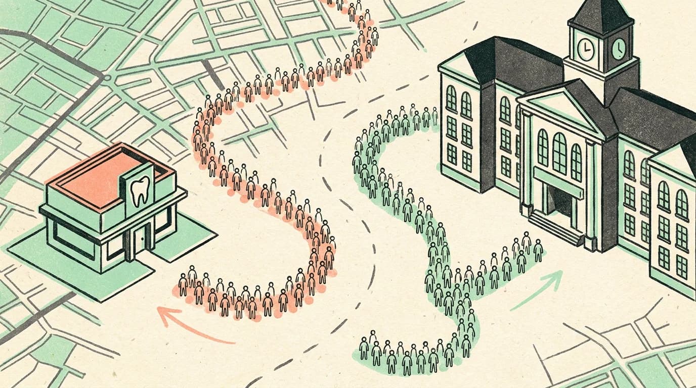 Buying a Dental Practice Near a Dental School: Pros and Cons