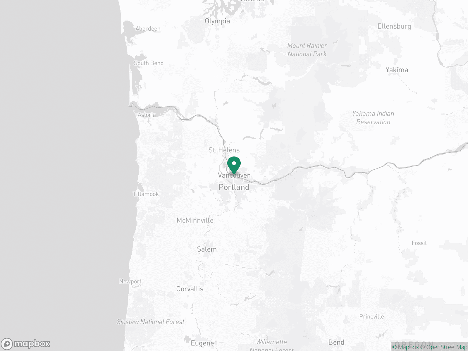 Practice Location Map