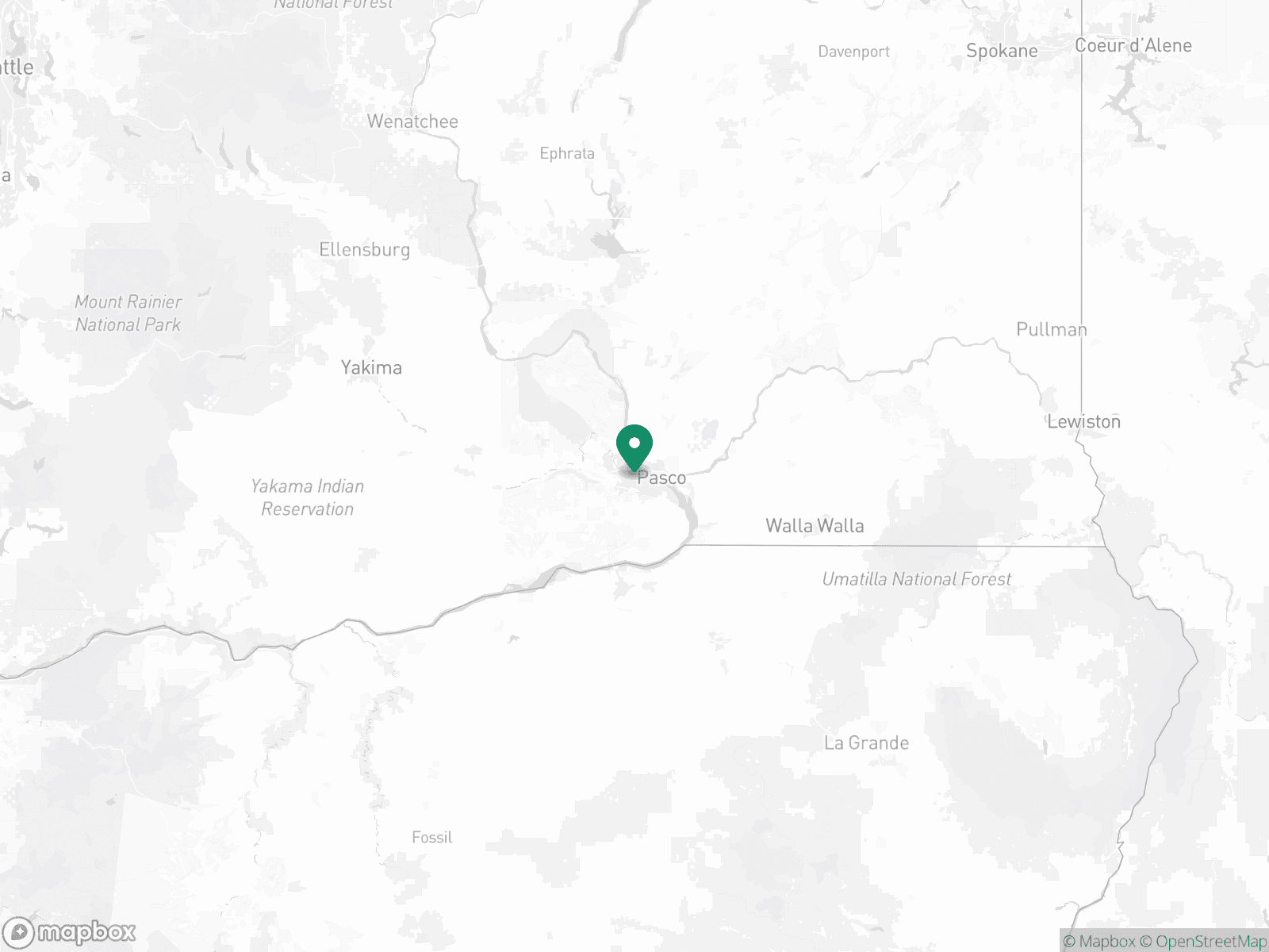 Practice Location Map