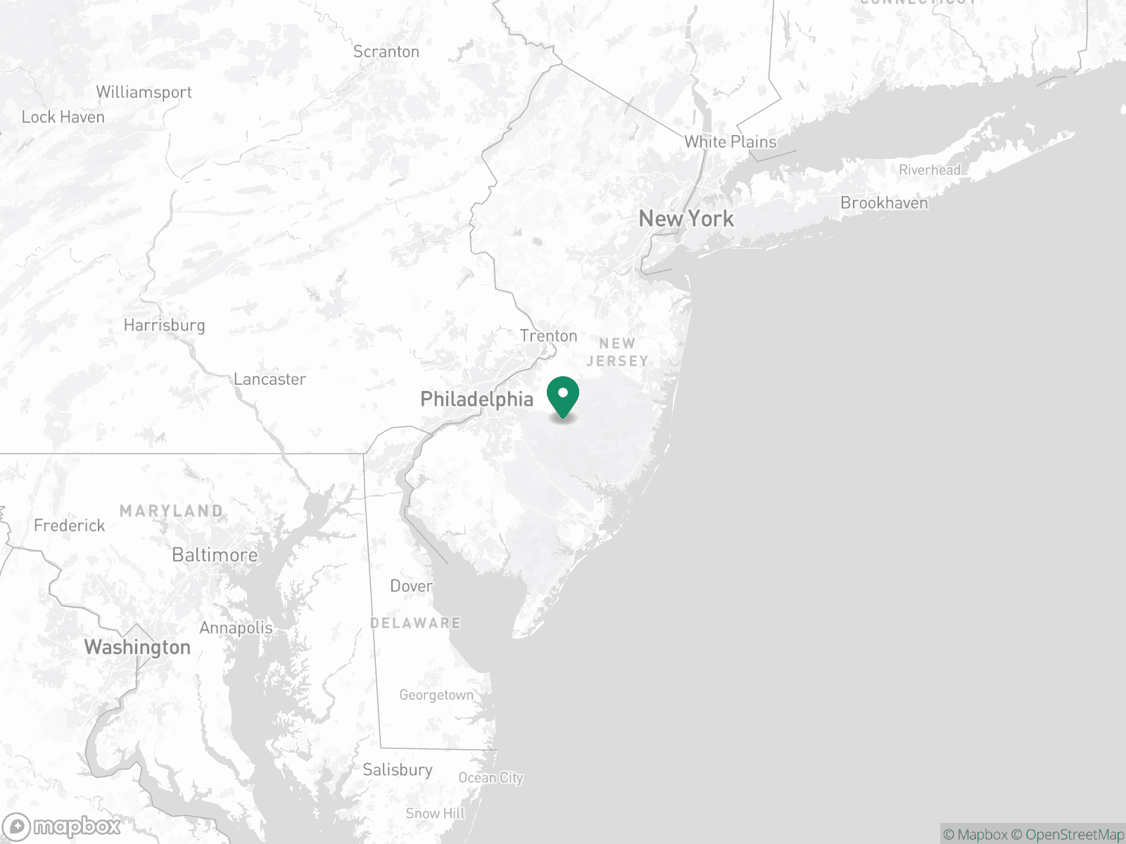 Practice Location Map