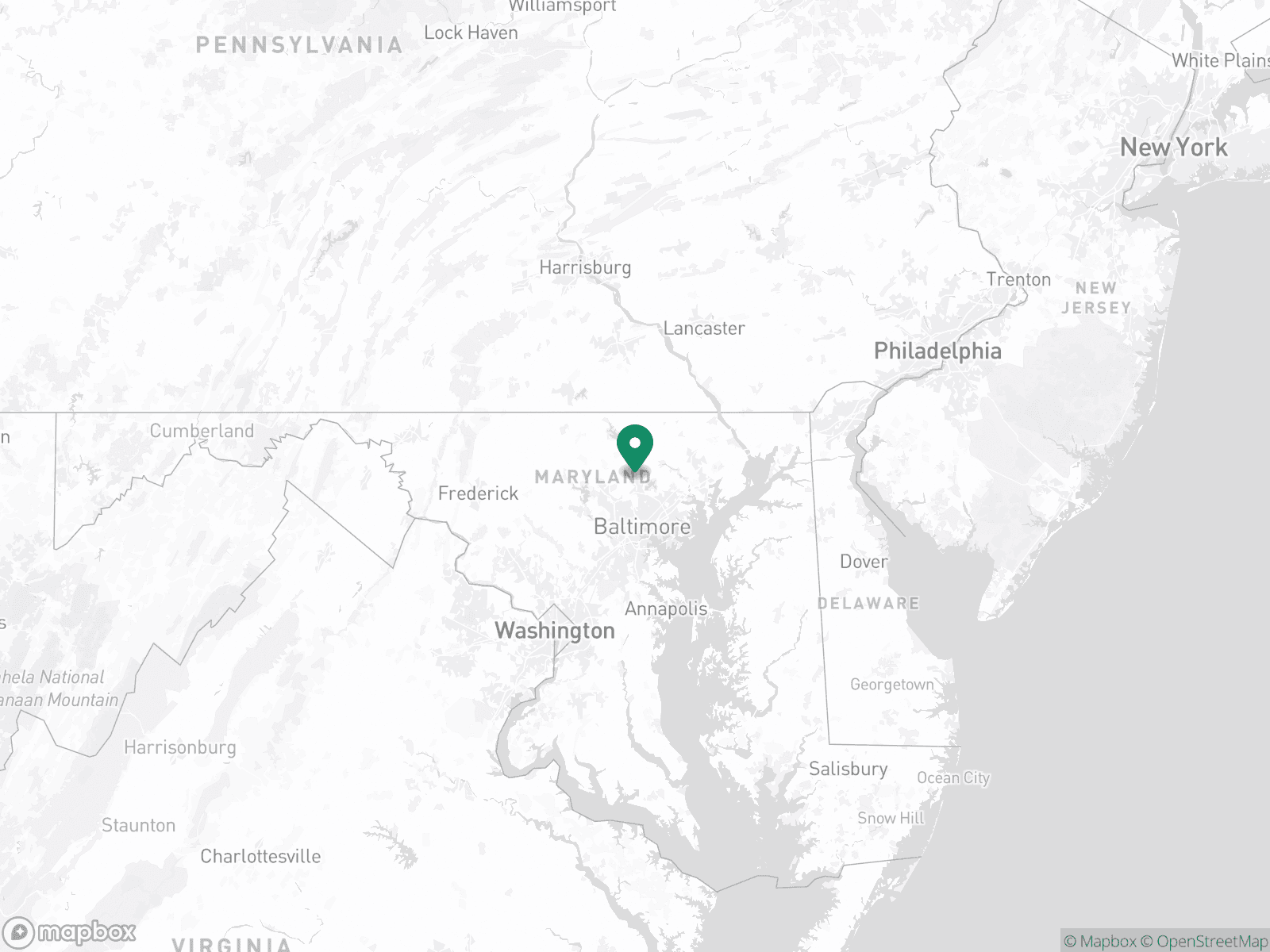 Practice Location Map