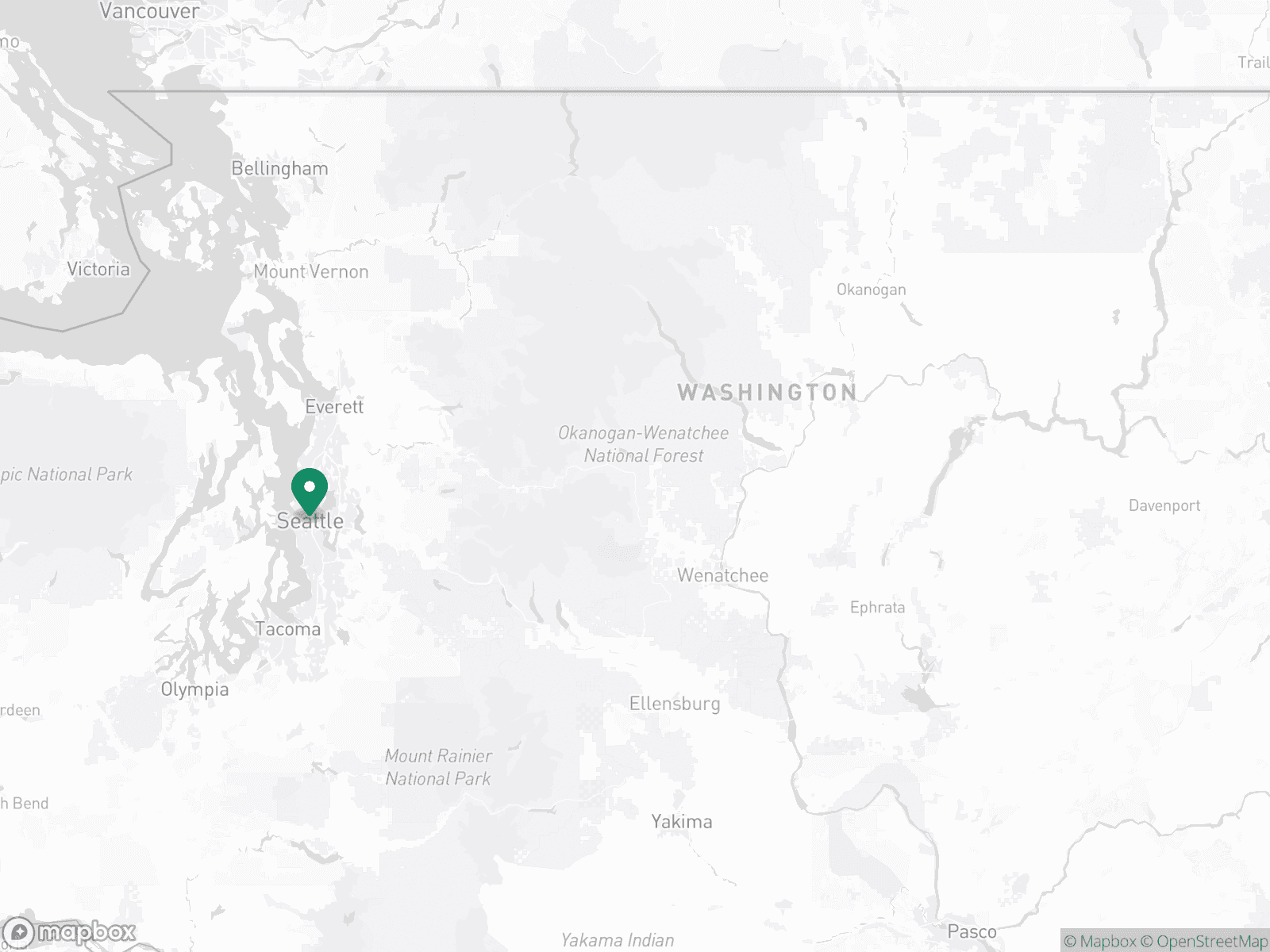 Practice Location Map