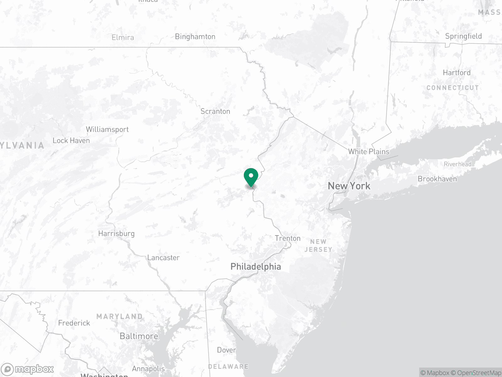 Practice Location Map