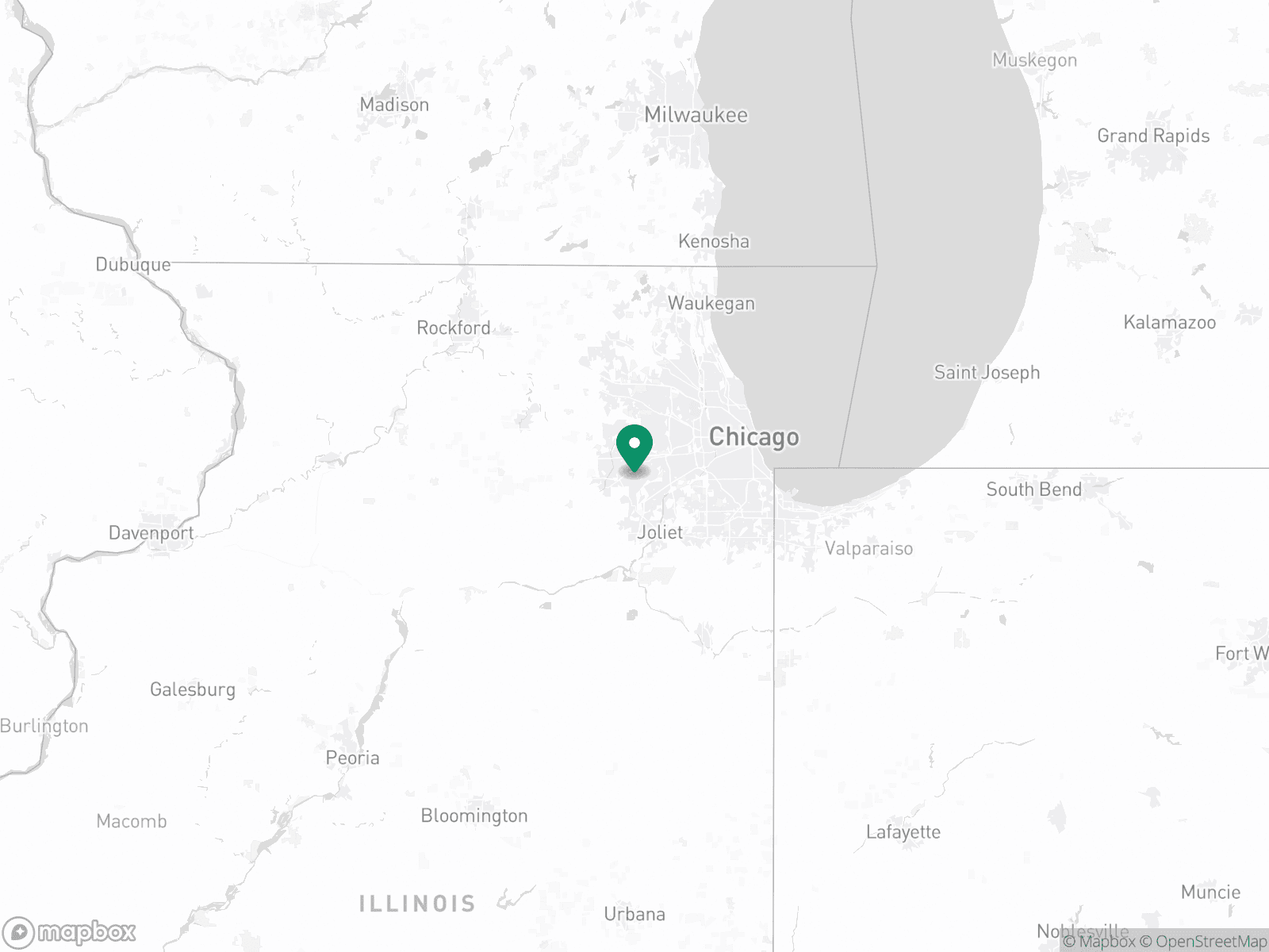 Practice Location Map
