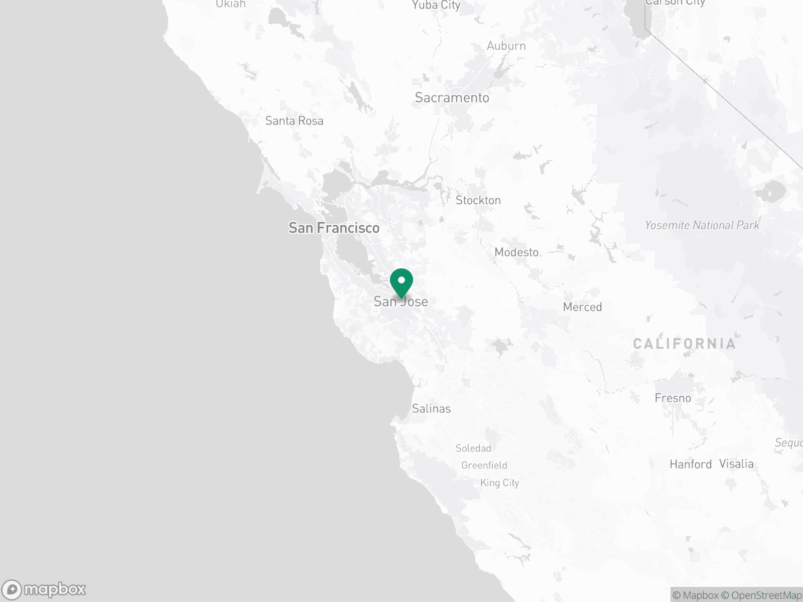 Practice Location Map