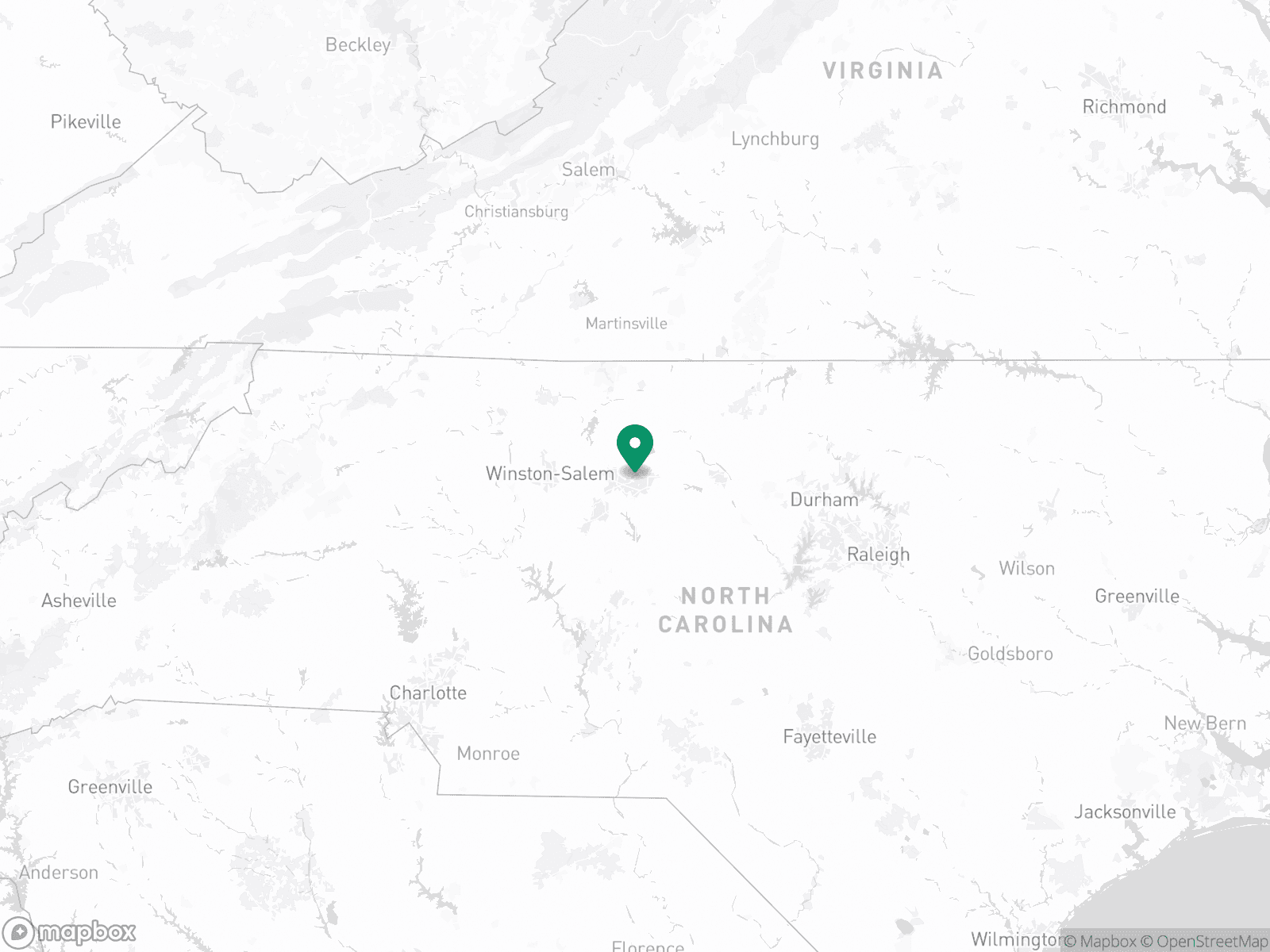 Practice Location Map