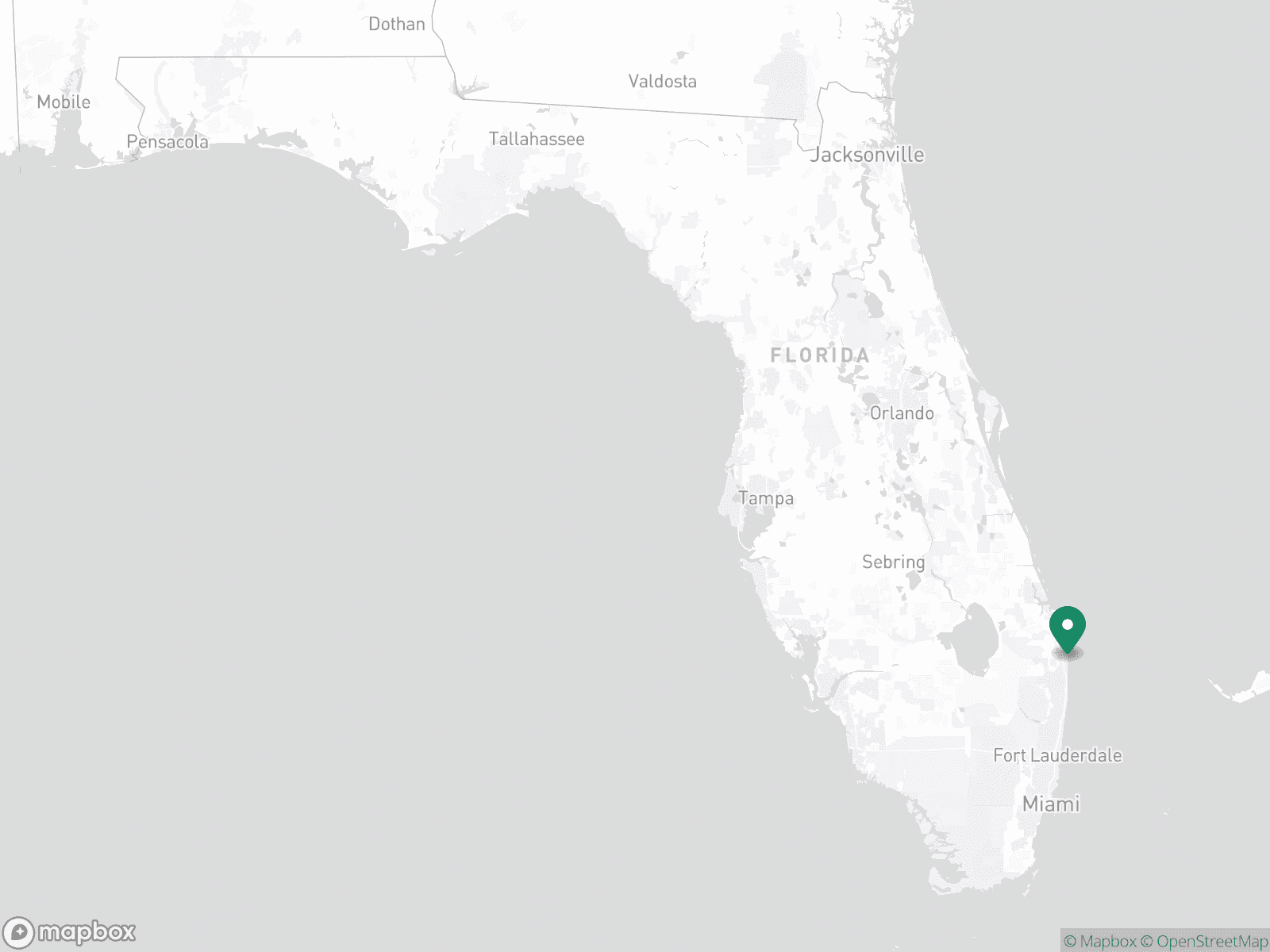 Practice Location Map