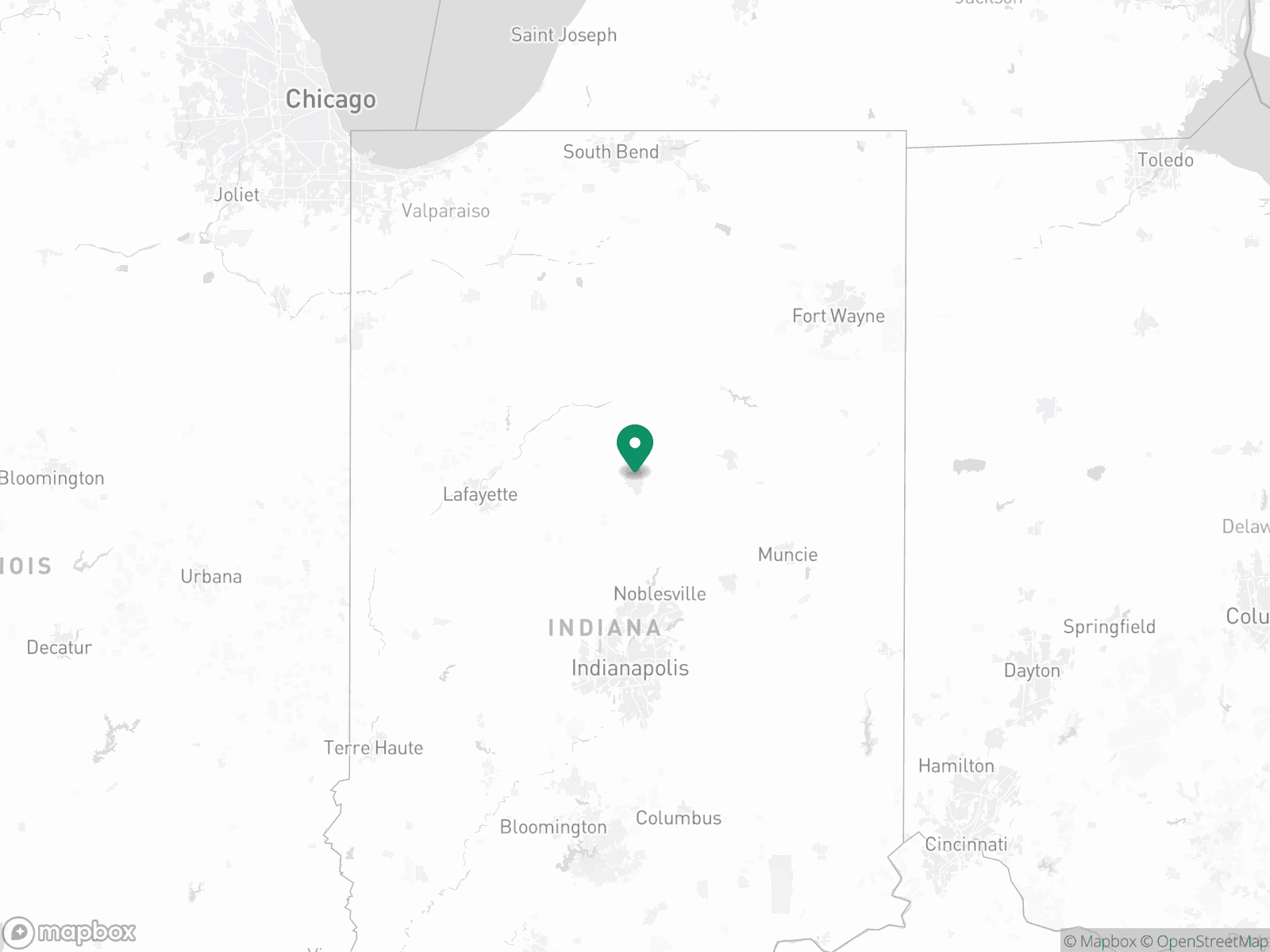 Practice Location Map