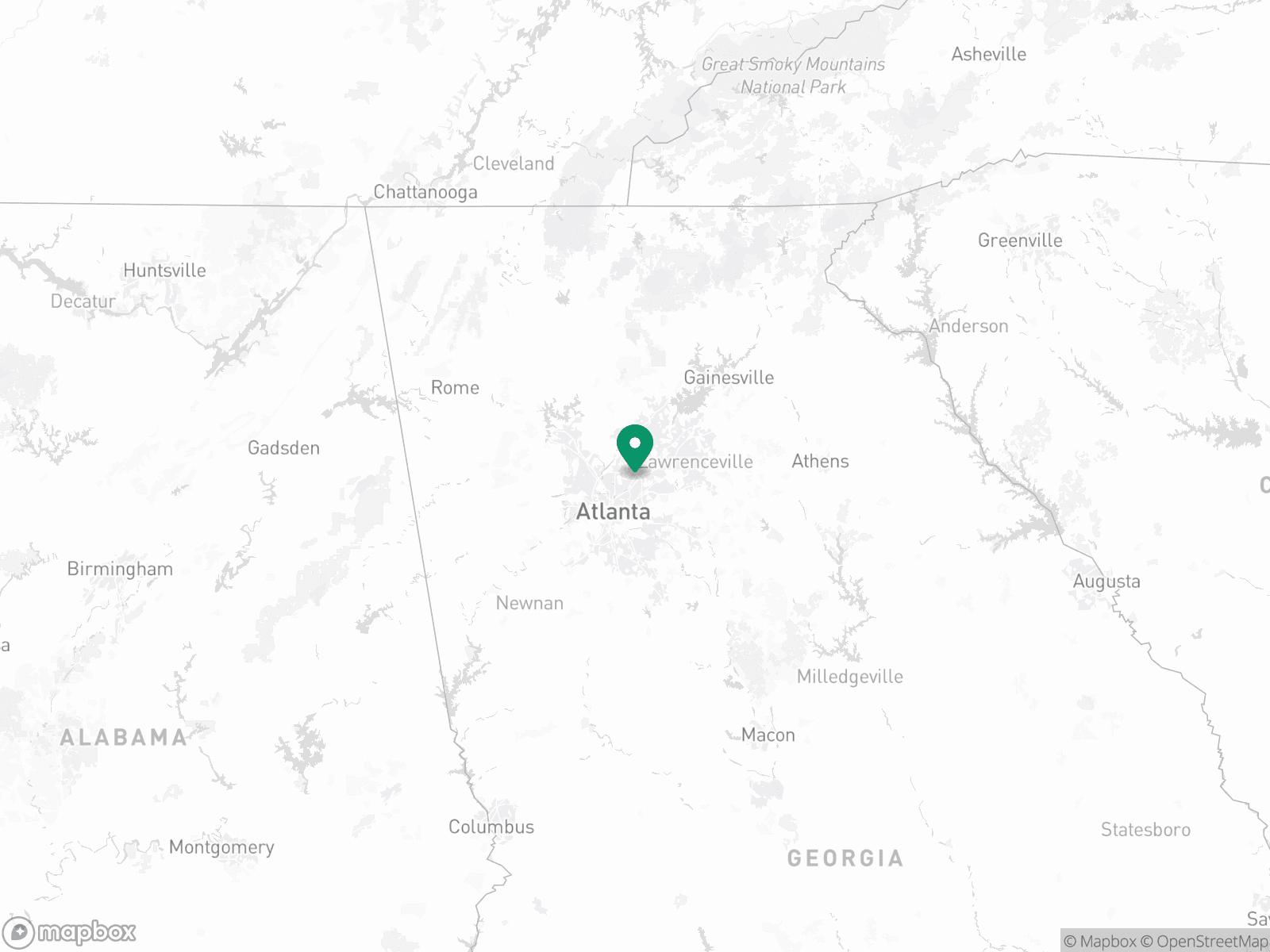 Practice Location Map