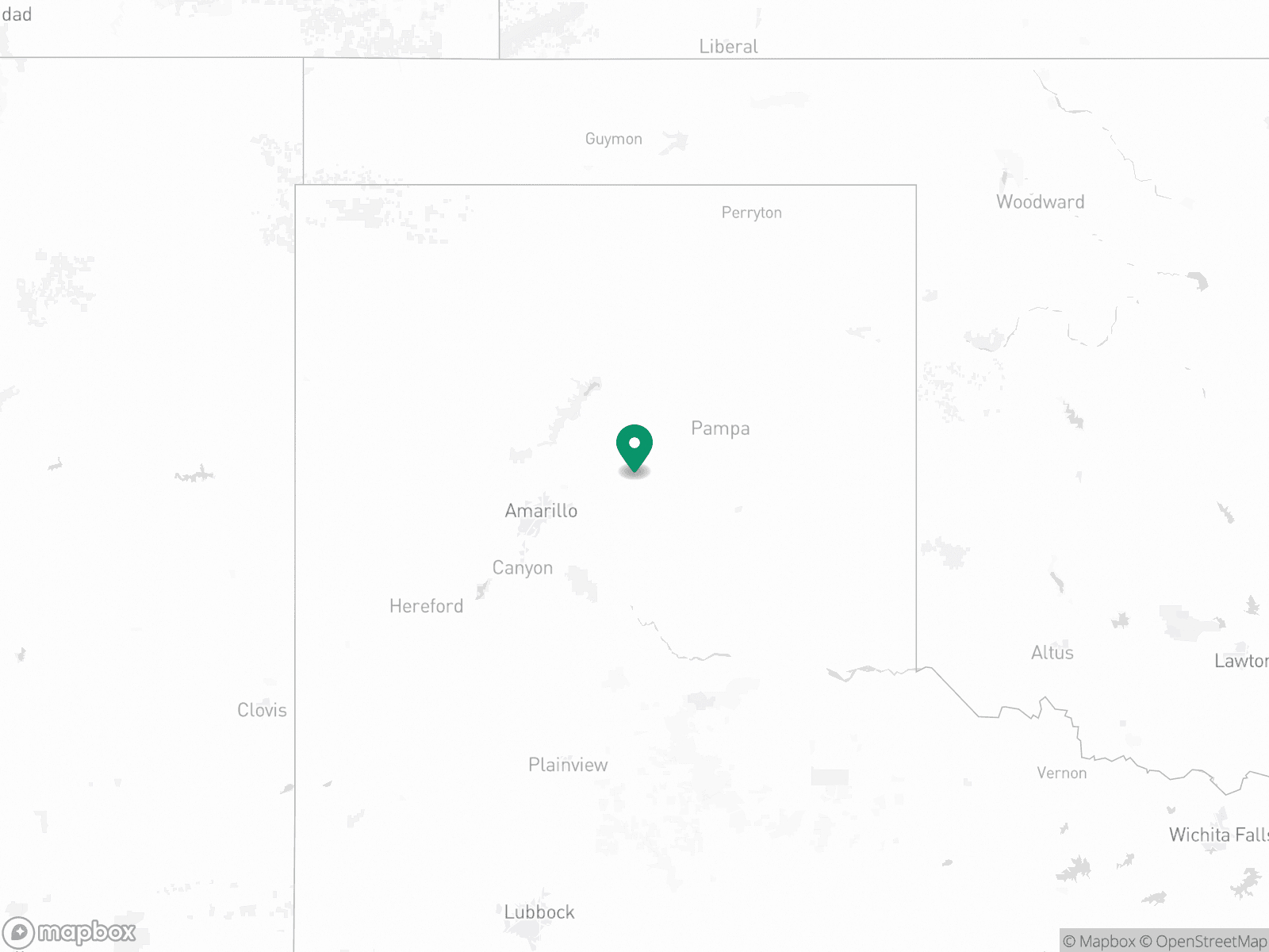 Practice Location Map