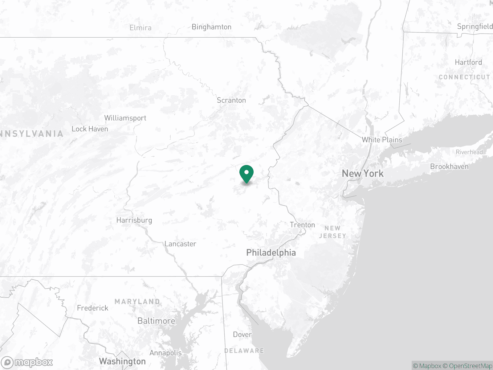 Practice Location Map