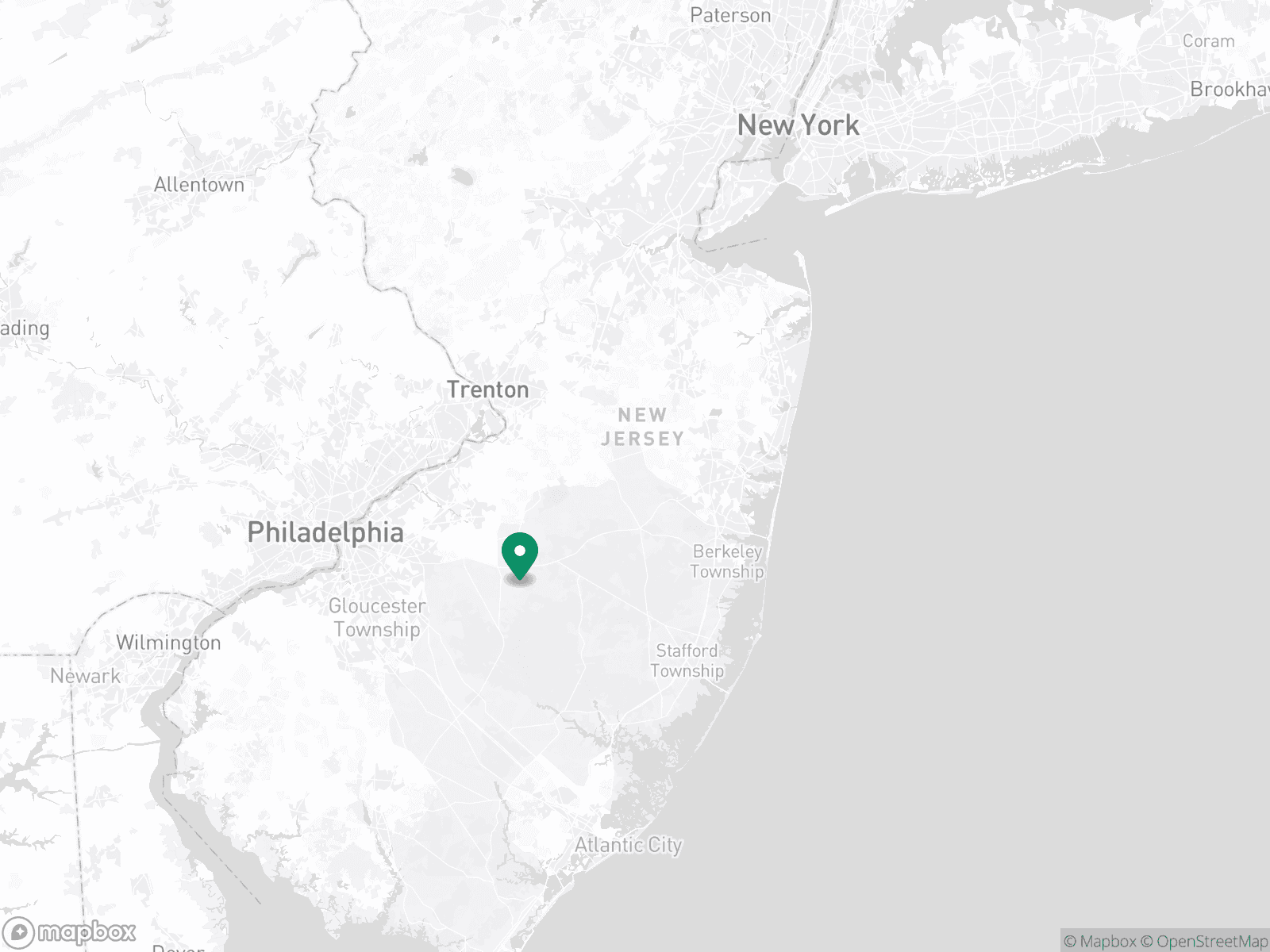 Practice Location Map
