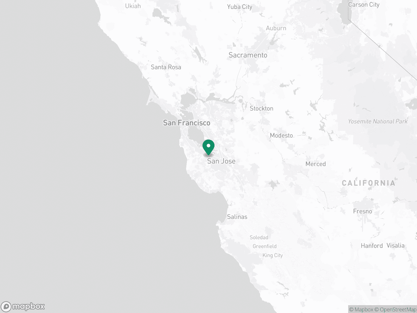 Practice Location Map