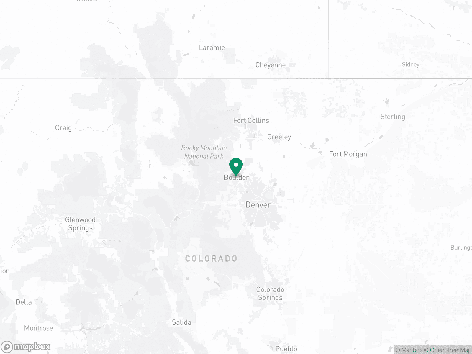 Practice Location Map