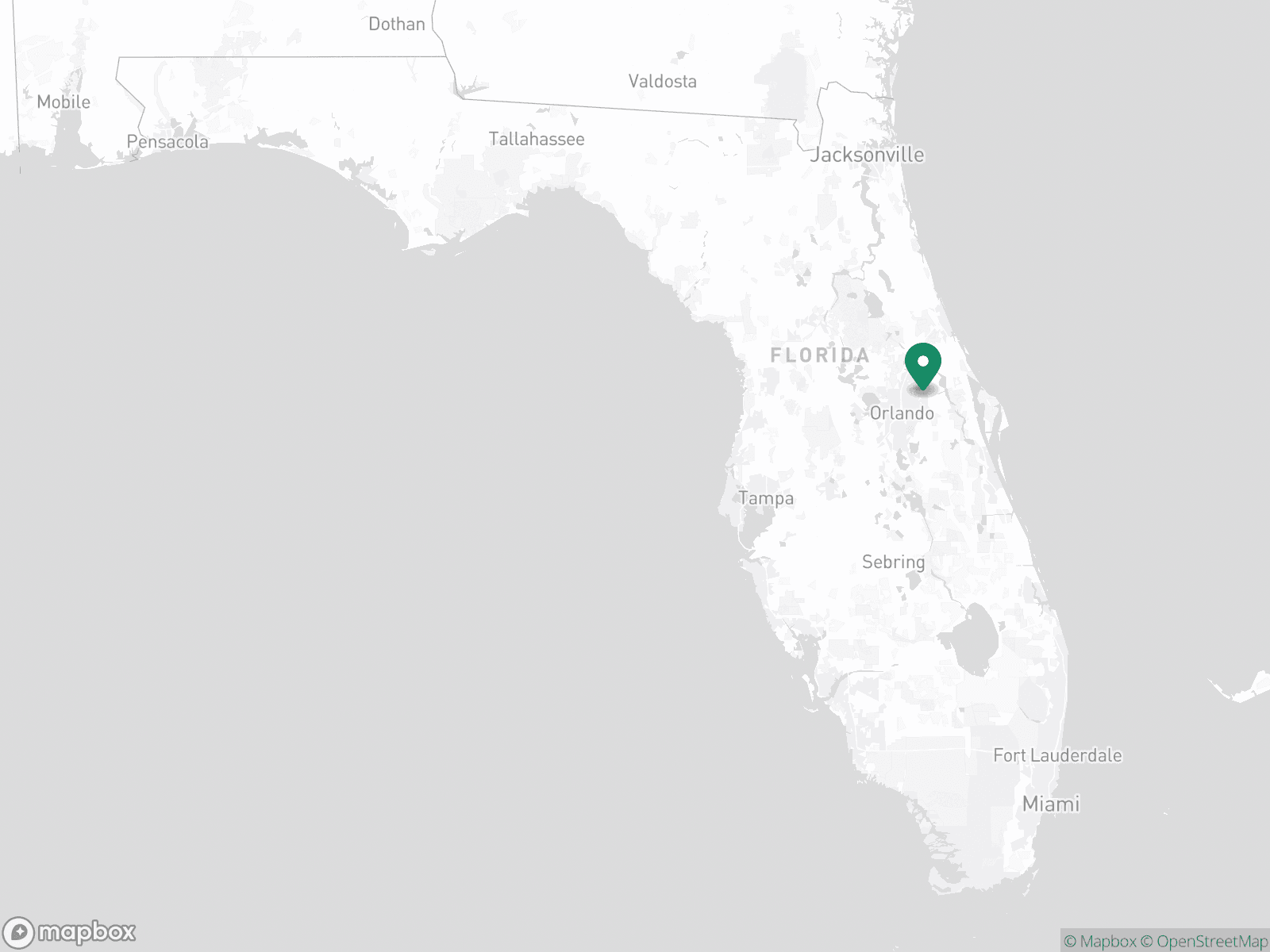 Practice Location Map
