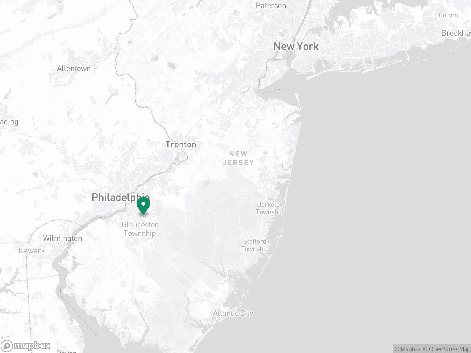 Practice Location Map