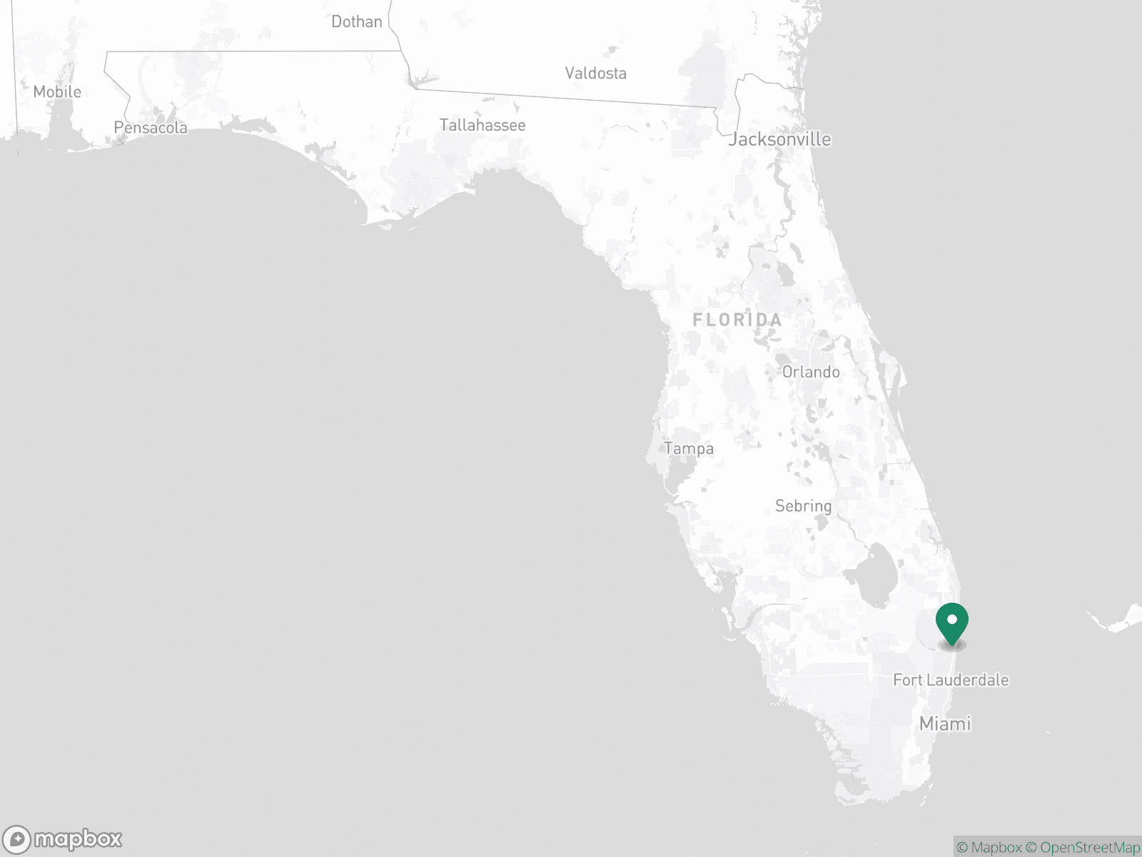 Practice Location Map