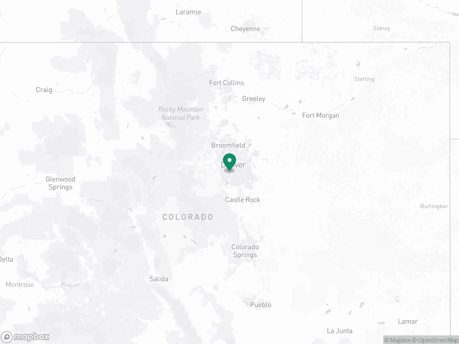 Practice Location Map