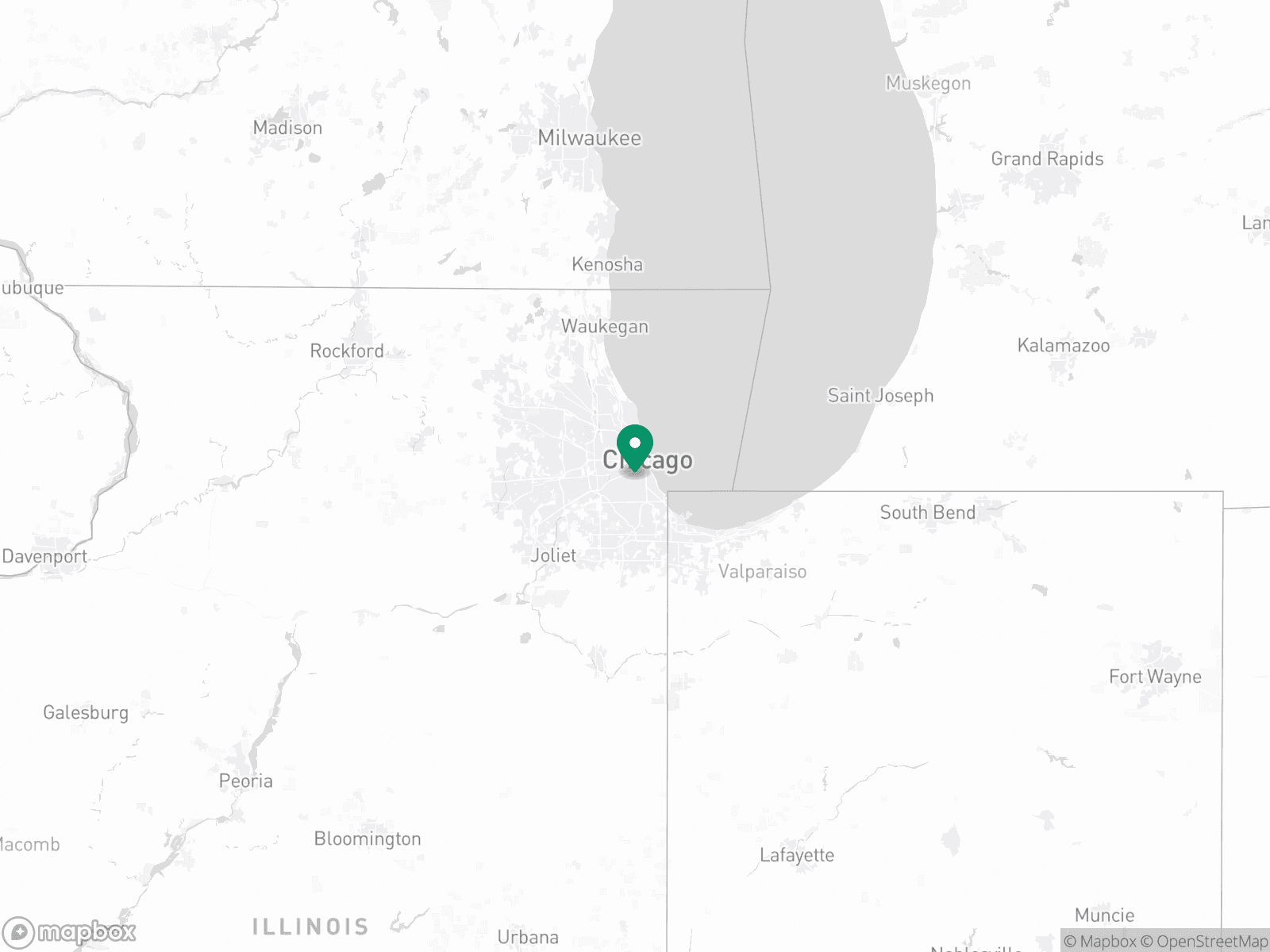 Practice Location Map