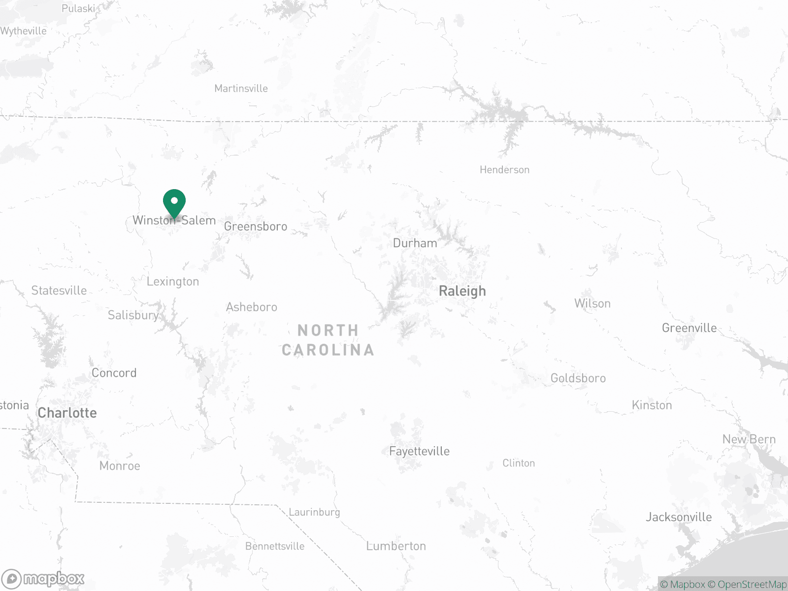 Practice Location Map