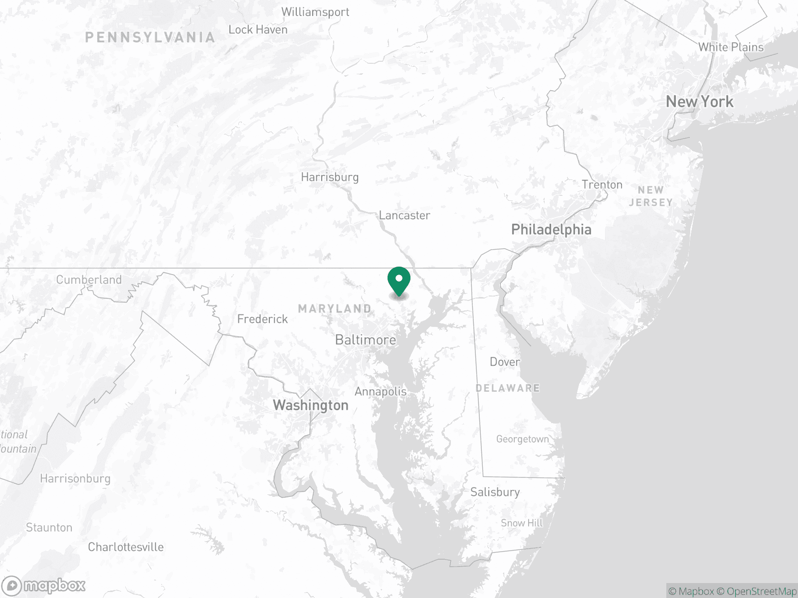 Practice Location Map