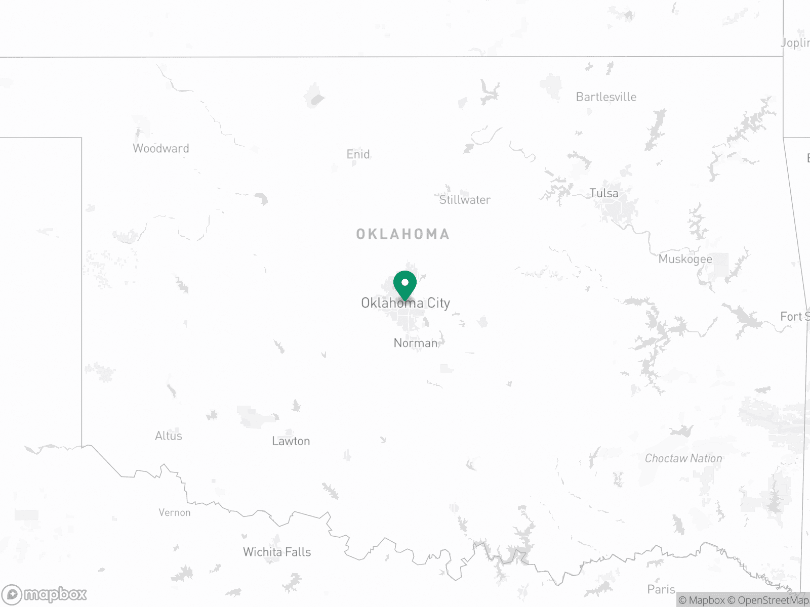 Practice Location Map