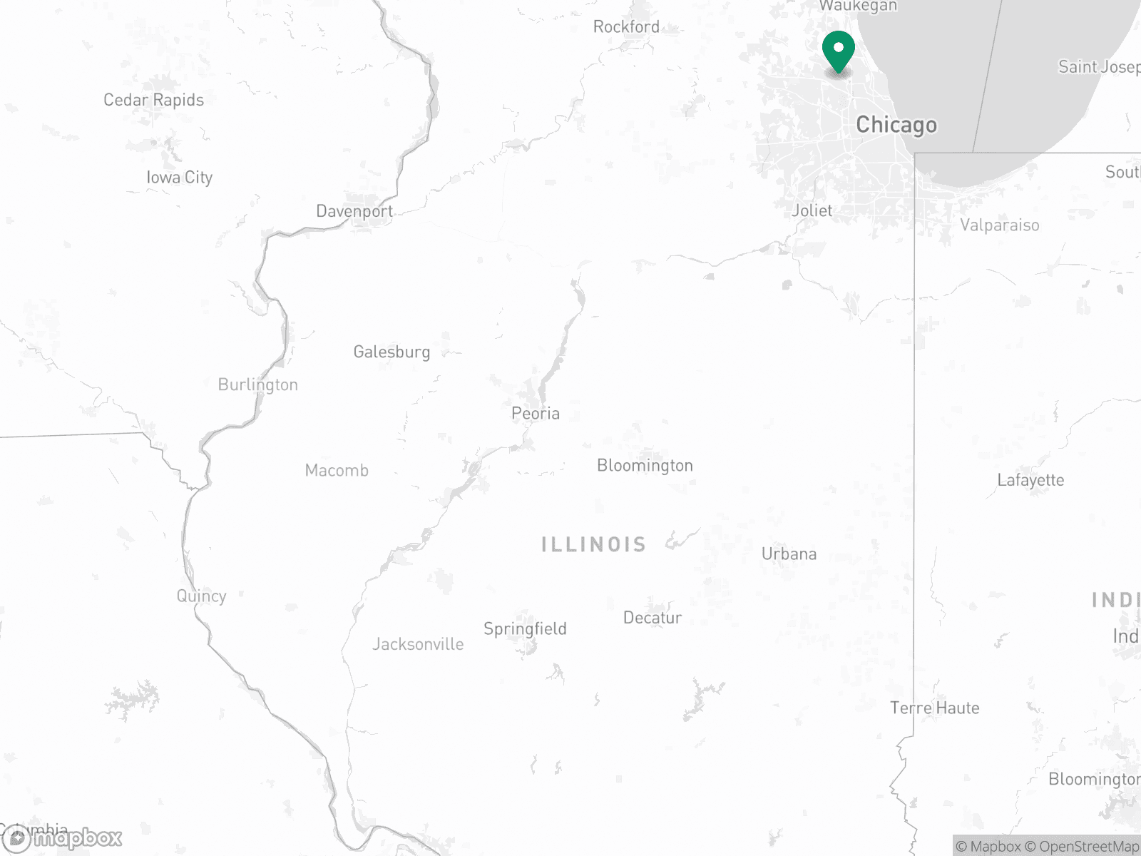 Practice Location Map