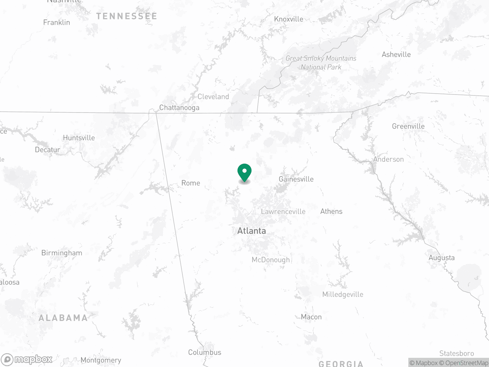 Practice Location Map
