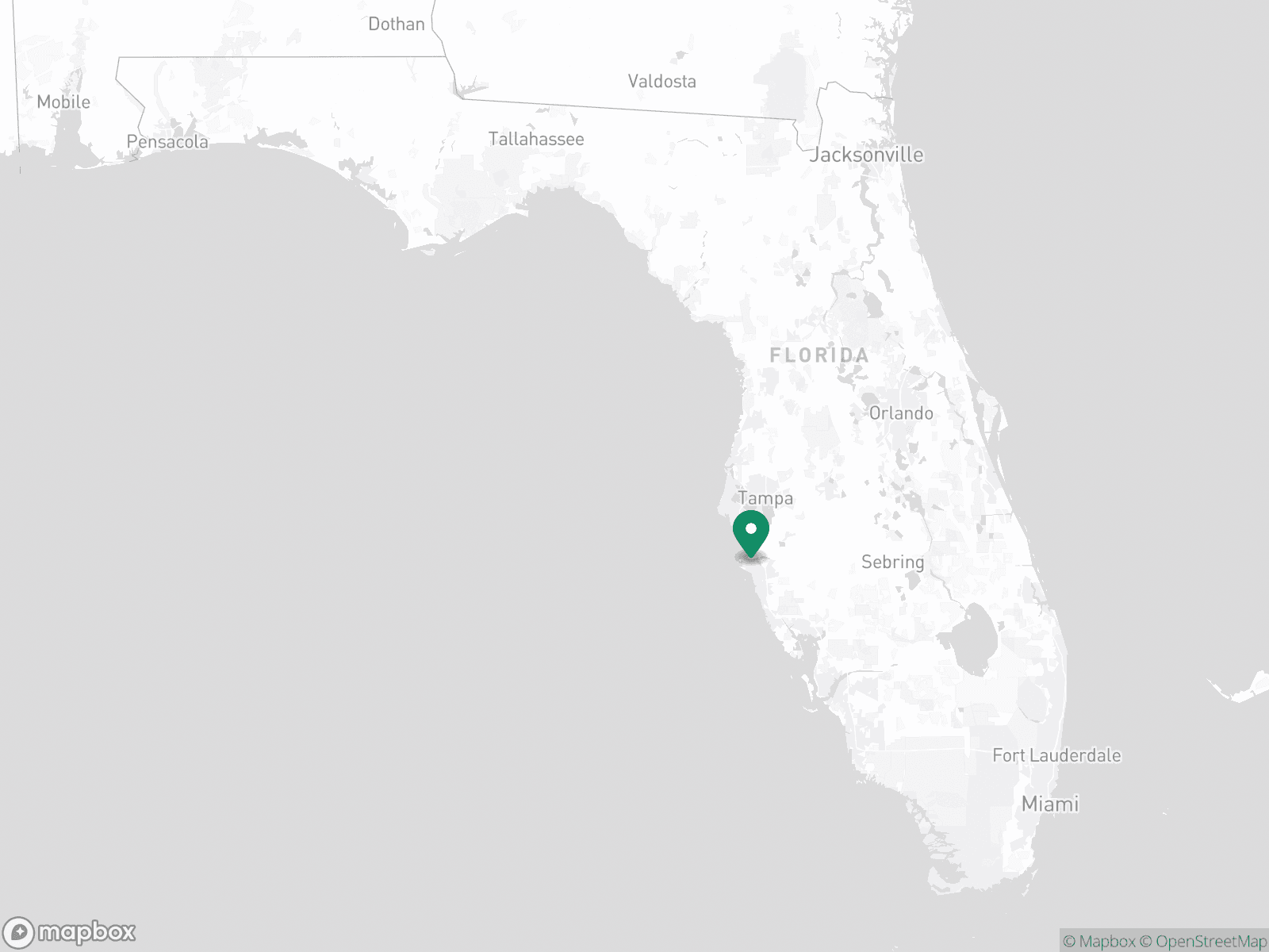 Practice Location Map
