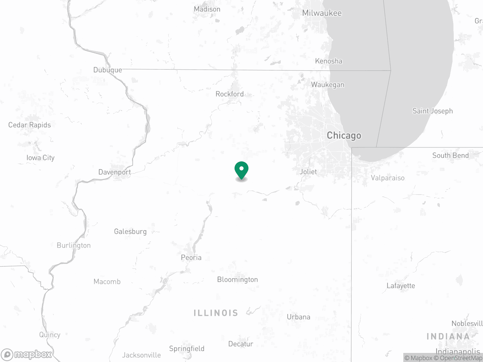 Practice Location Map