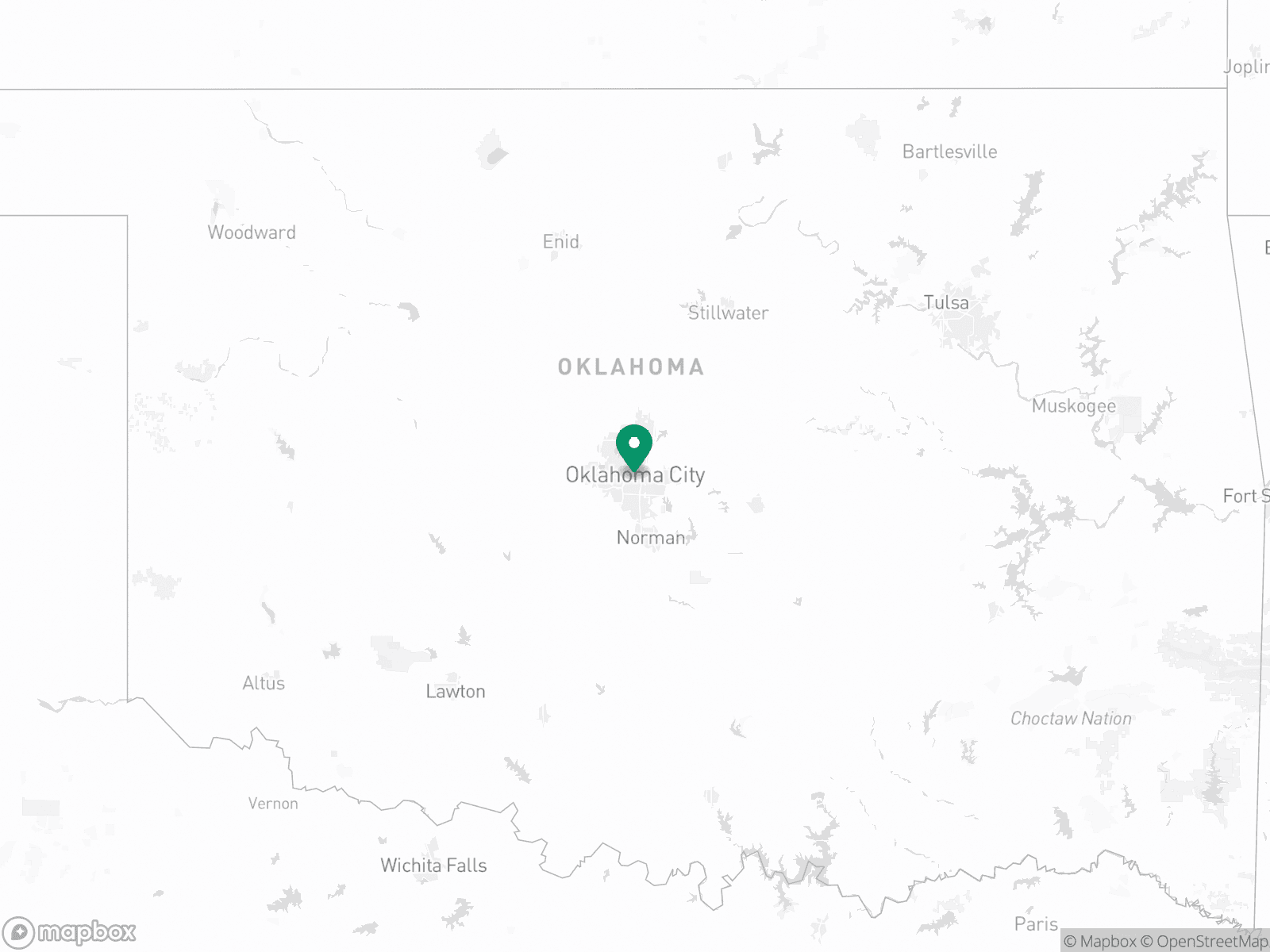Practice Location Map