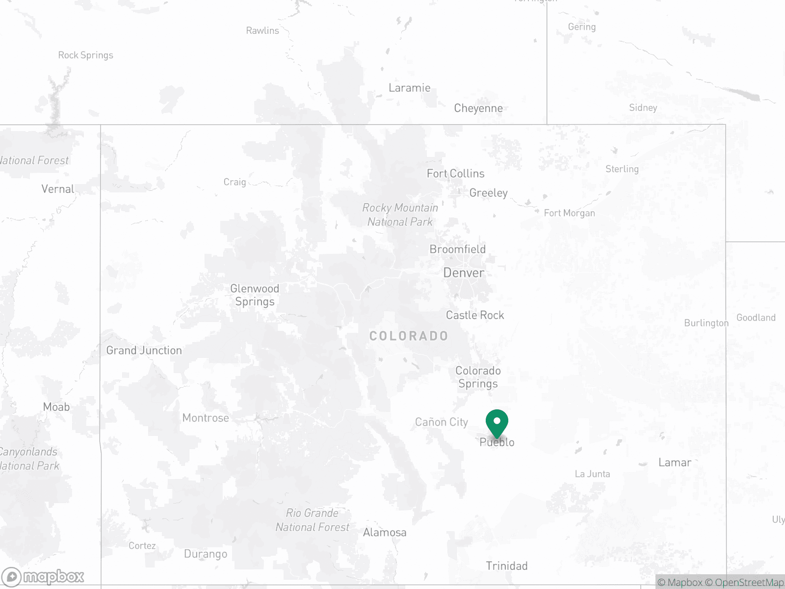 Practice Location Map