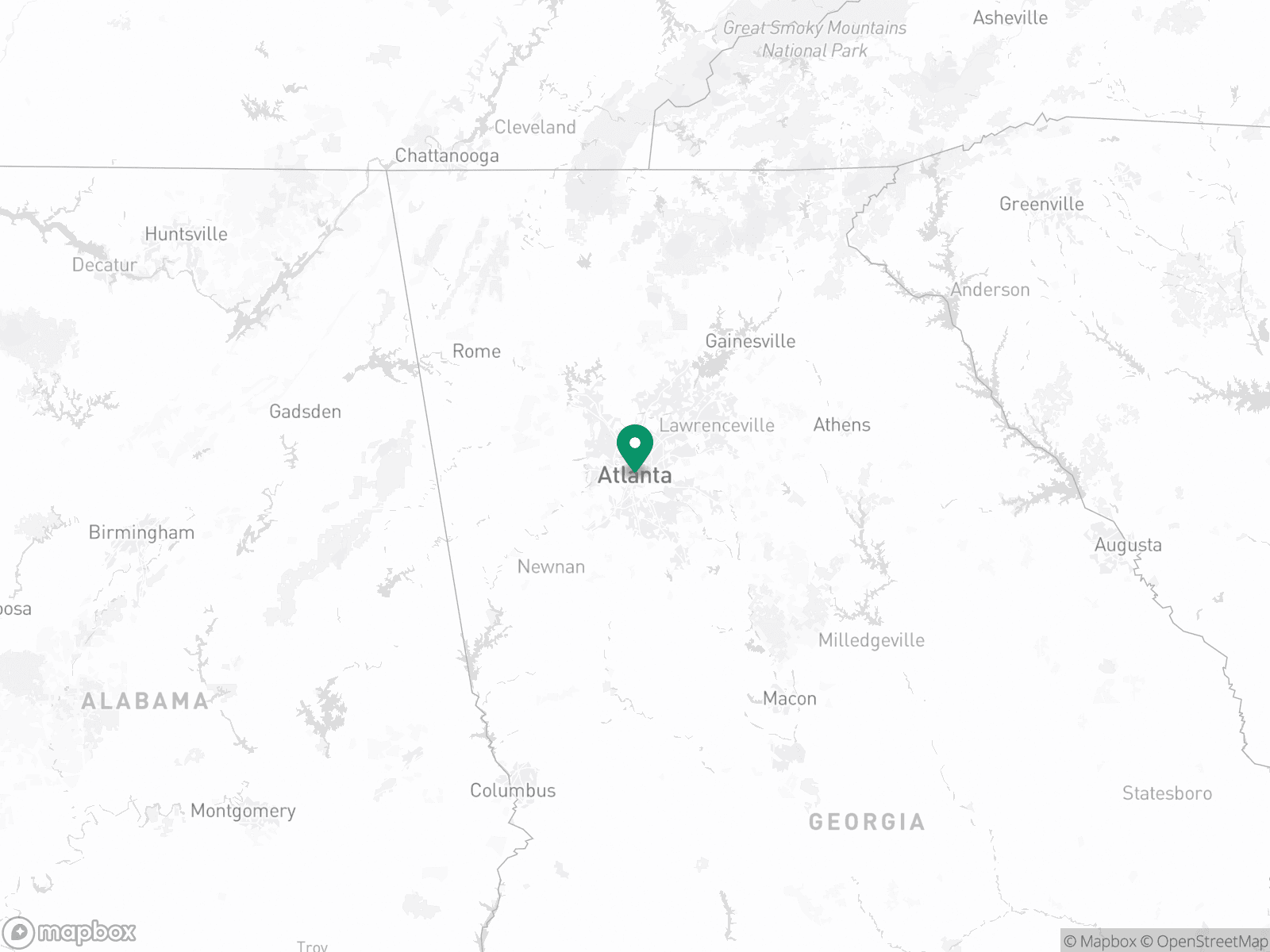 Practice Location Map