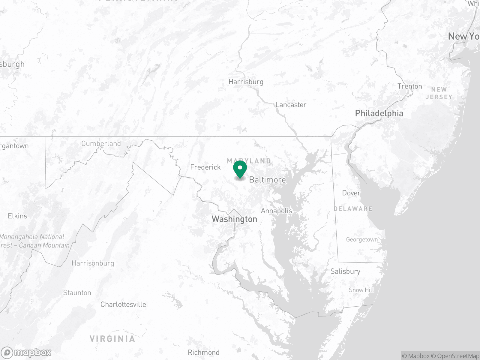 Practice Location Map