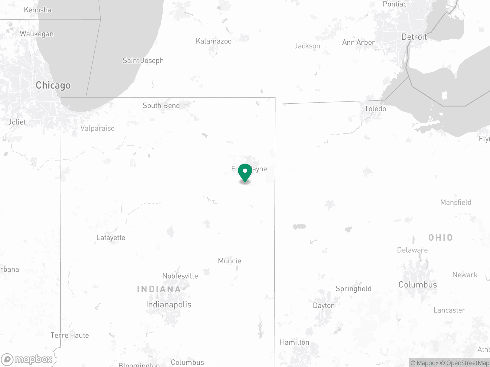 Practice Location Map