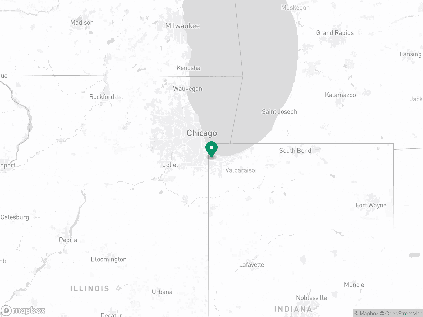 Practice Location Map