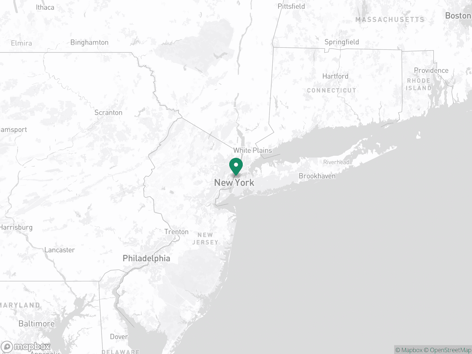 Practice Location Map