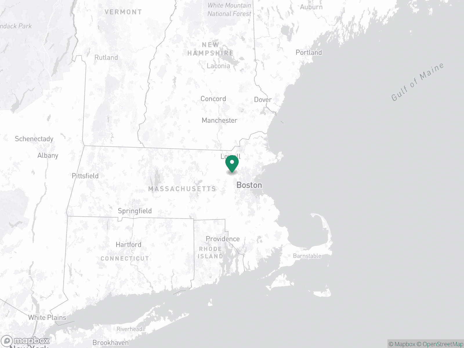 Practice Location Map